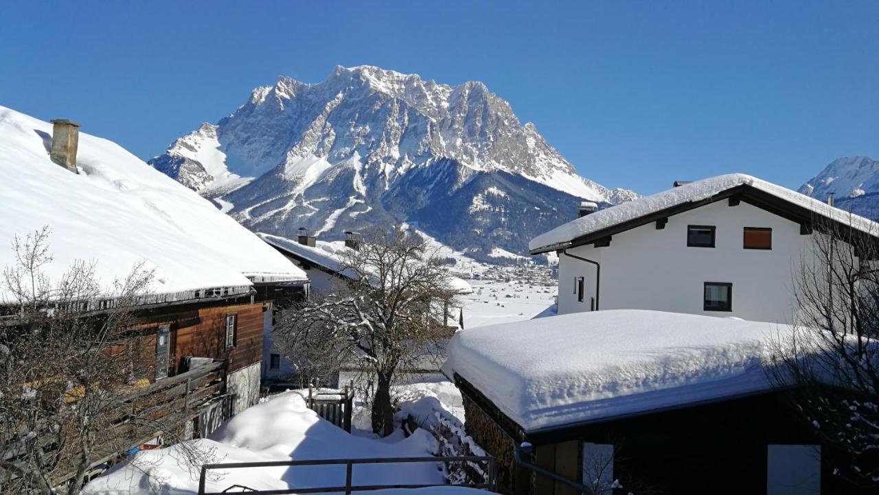 Haus Bergfrieden Hotel Lermoos Luaran gambar